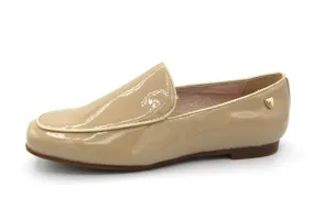 Venettini  Beige Patent Slip On   Abby