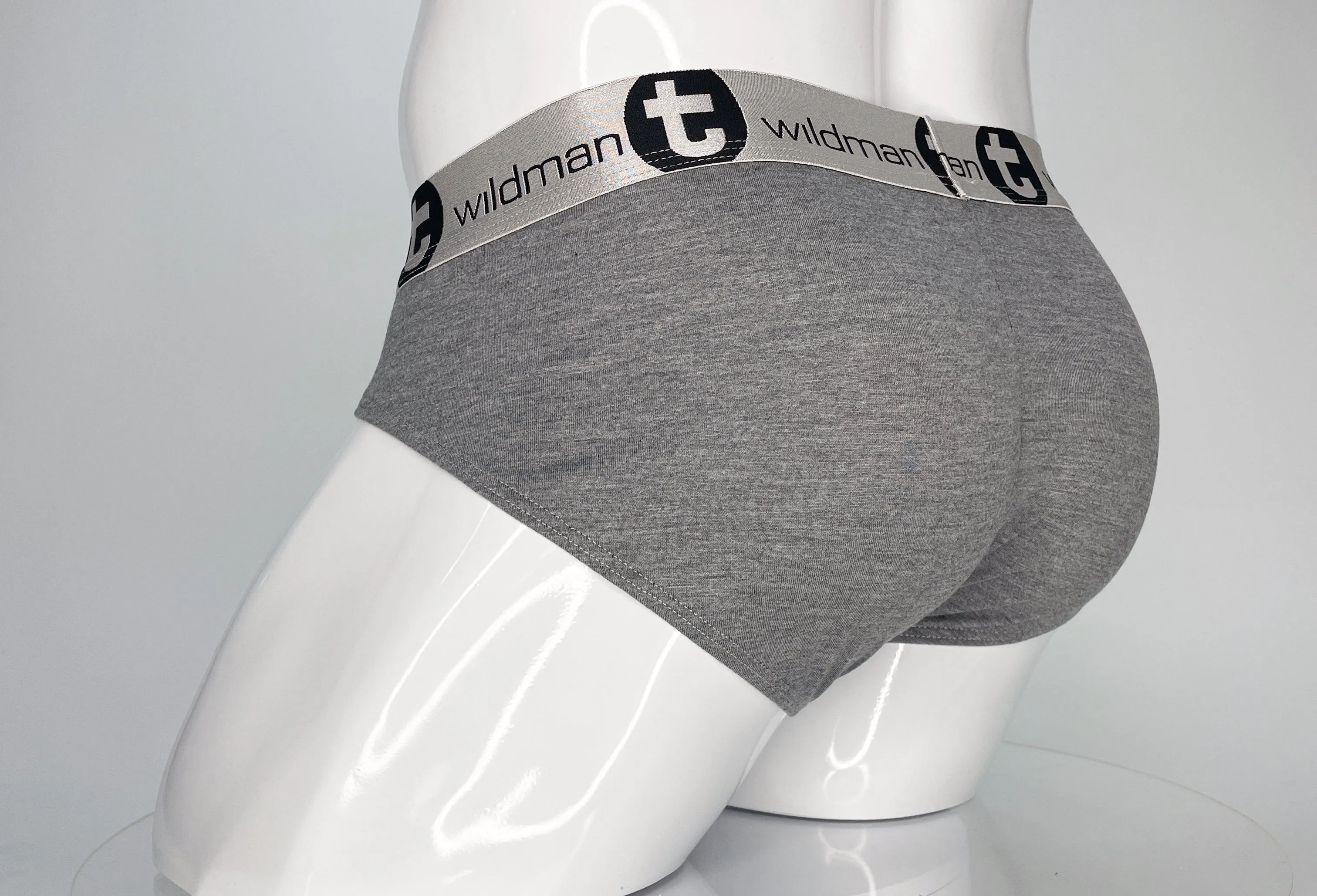 WildmanT Modal Monster Cock Brief Gray