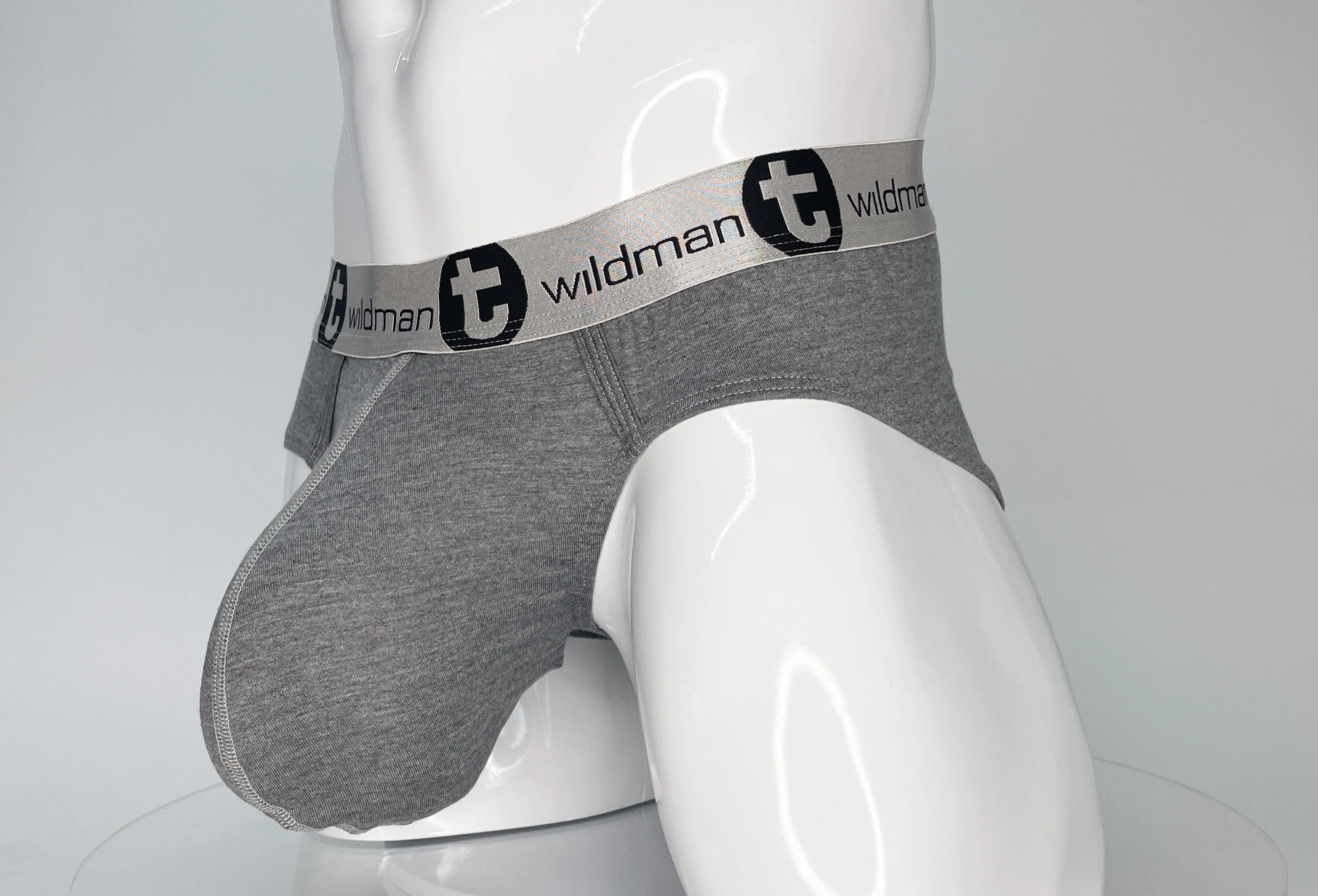 WildmanT Modal Monster Cock Brief Gray