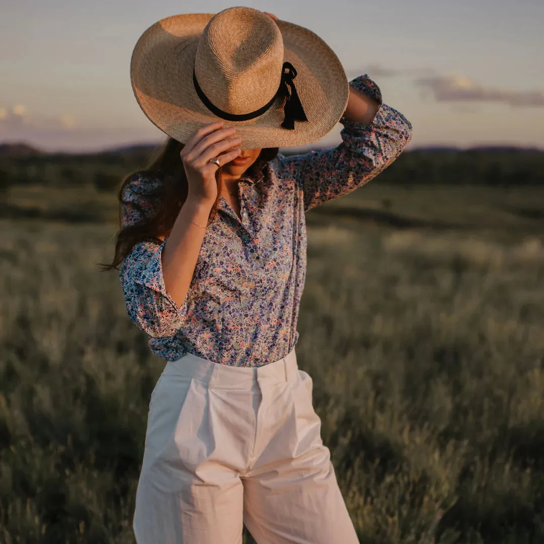 Wiltshire Neon Liberty Fabric Blouse