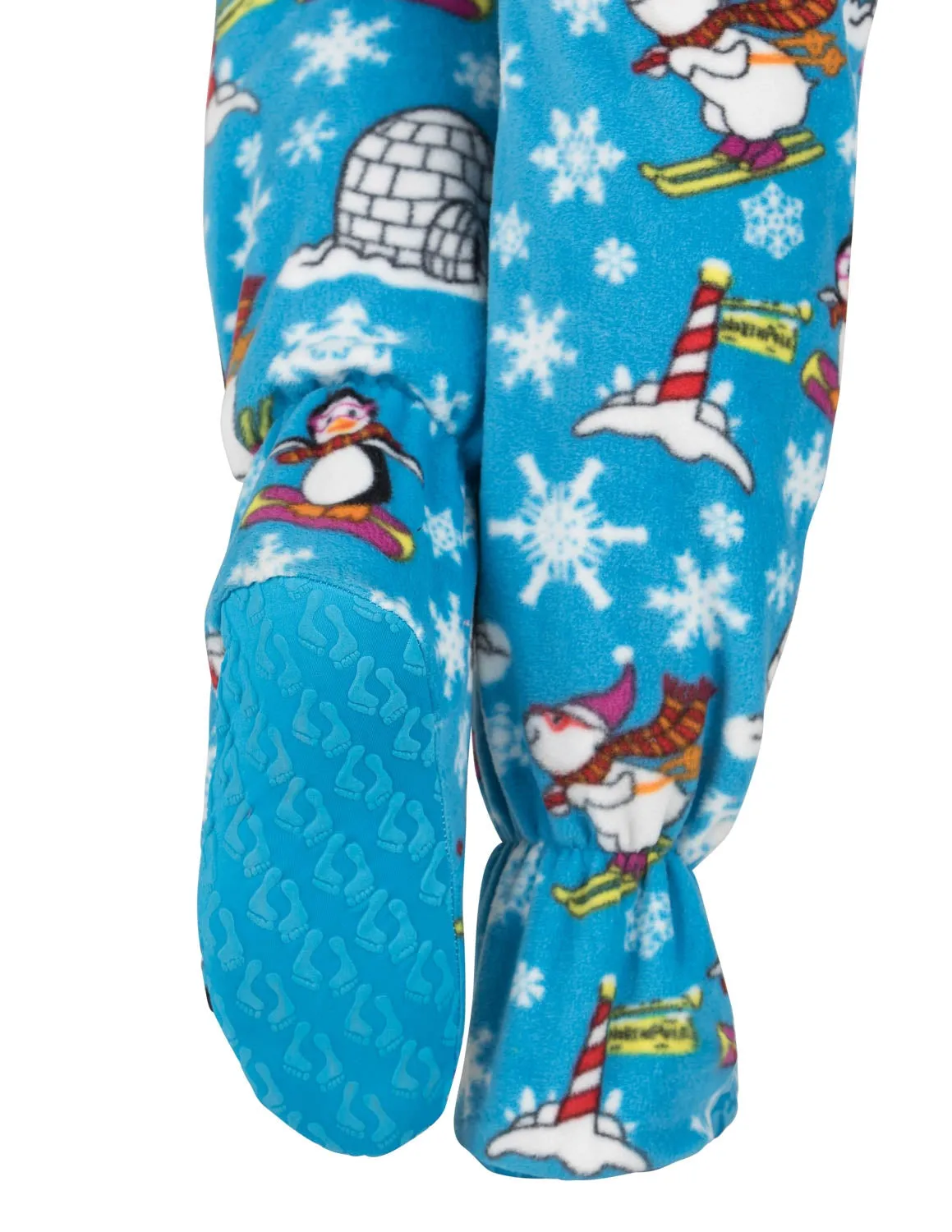 Winter Wonderland Kids Hoodie Fleece Onesie