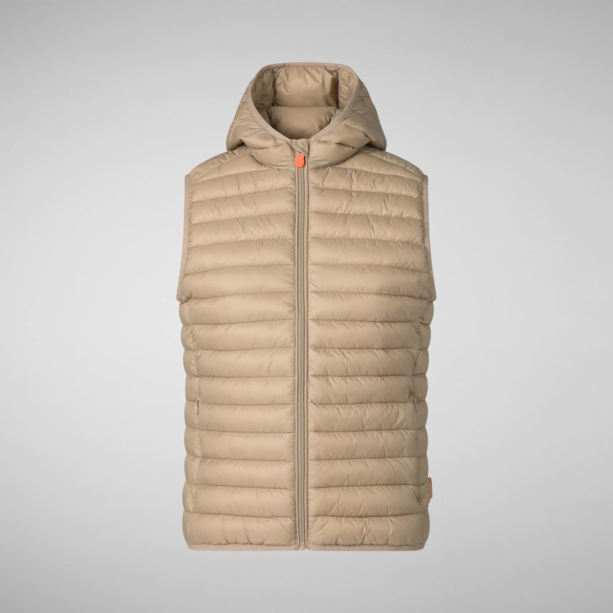 Women's Dia Vest in Dune Beige